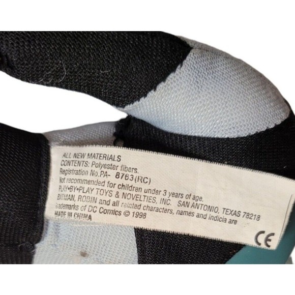 Play by Play Batman Mr. Freeze Plush Action Toy Vintage 1996 6 inch - Picture 5 of 7